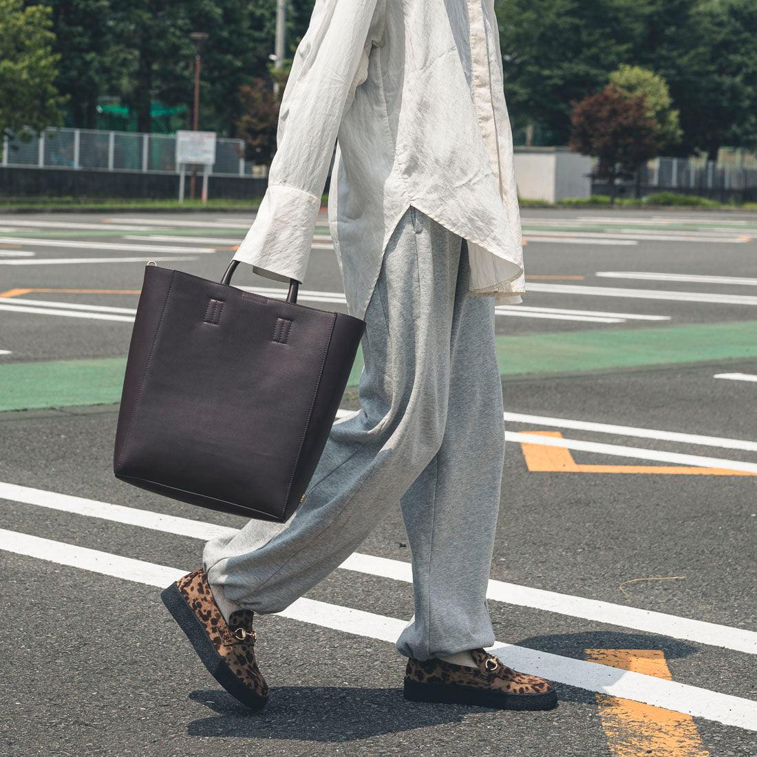 【&EVOL/イーボル】 【軽量・A4対応】2WAYトートバッグ LZ40240 (ブラウン) ブラウン