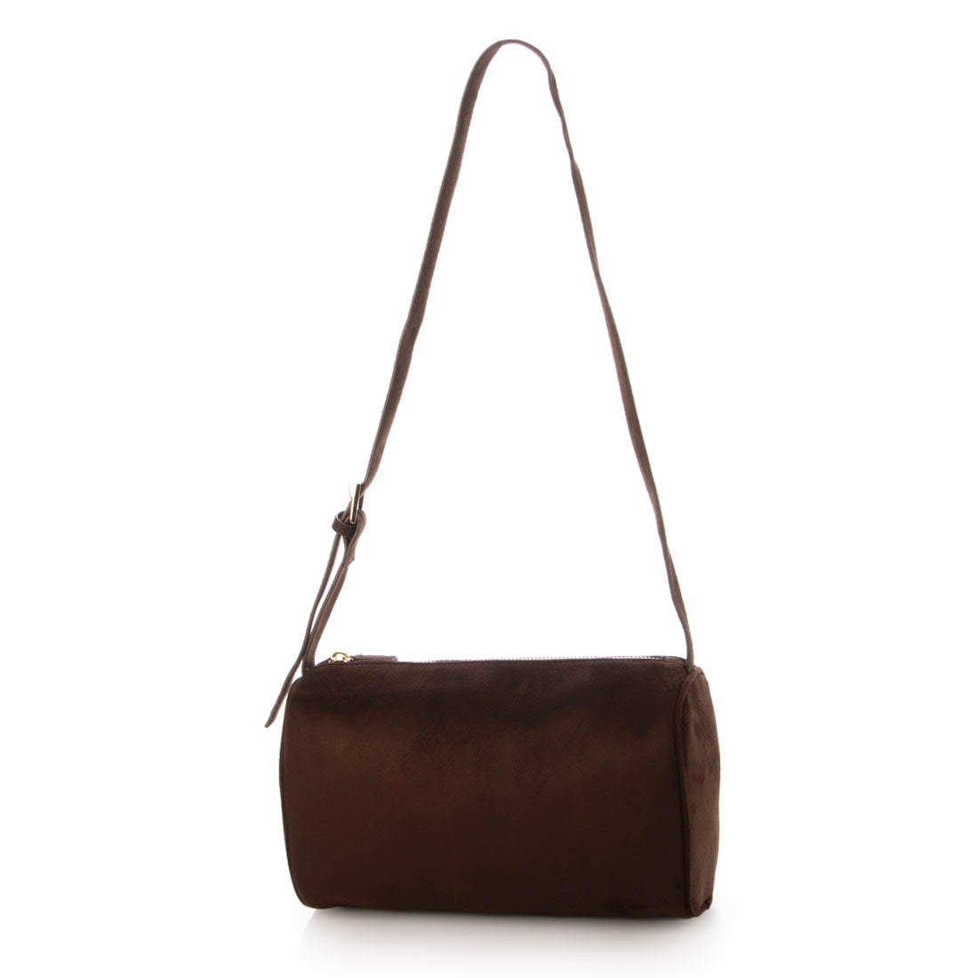 【&EVOL/イーボル】 【軽量・ミニサイズ】ワンハンドルショルダーバッグ LZ40244 (ブラウンスエード) ブラウンスエード