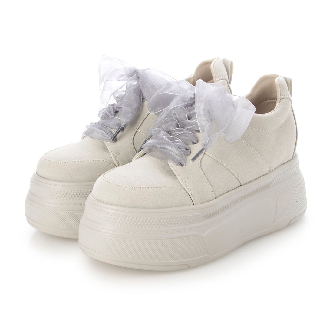 【EVOL/イーボル】【XS-LL尺寸展開・輕量】2WAY8cm厚底綁帶鞋 IY5734