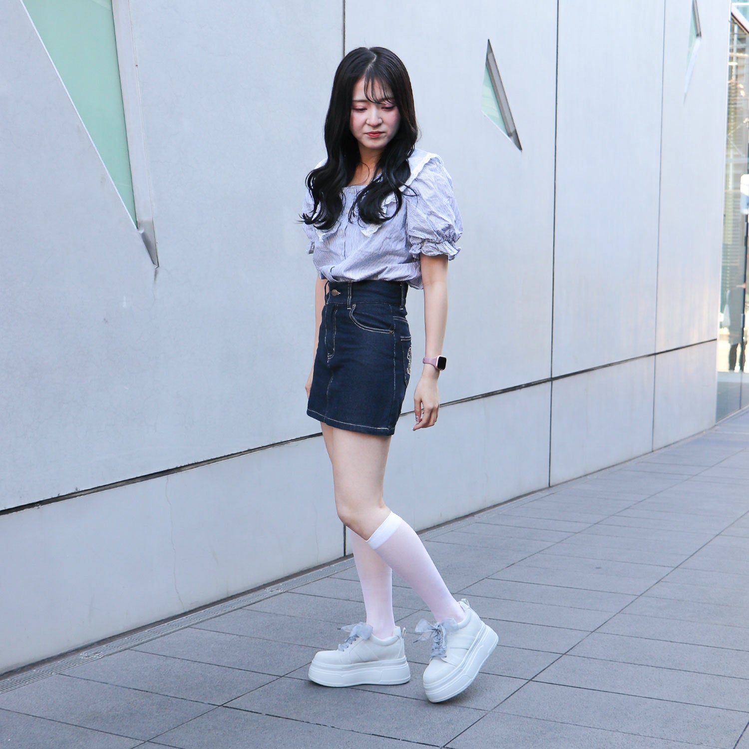 【EVOL/イーボル】【XS-LL尺寸展開・輕量】2WAY8cm厚底綁帶鞋 IY5734