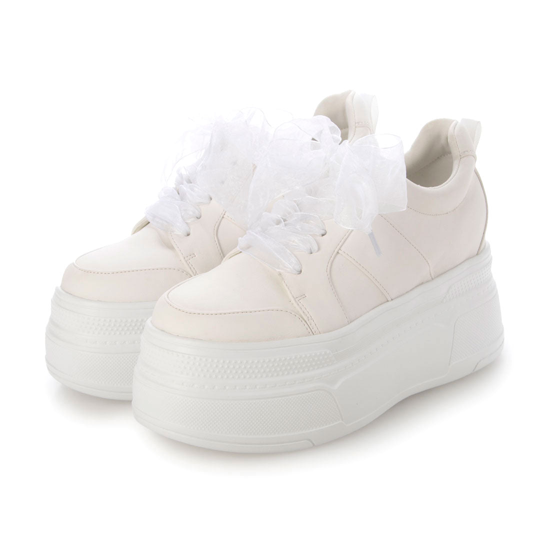 【EVOL/イーボル】【XS-LL尺寸展開・輕量】2WAY8cm厚底綁帶鞋 IY5734