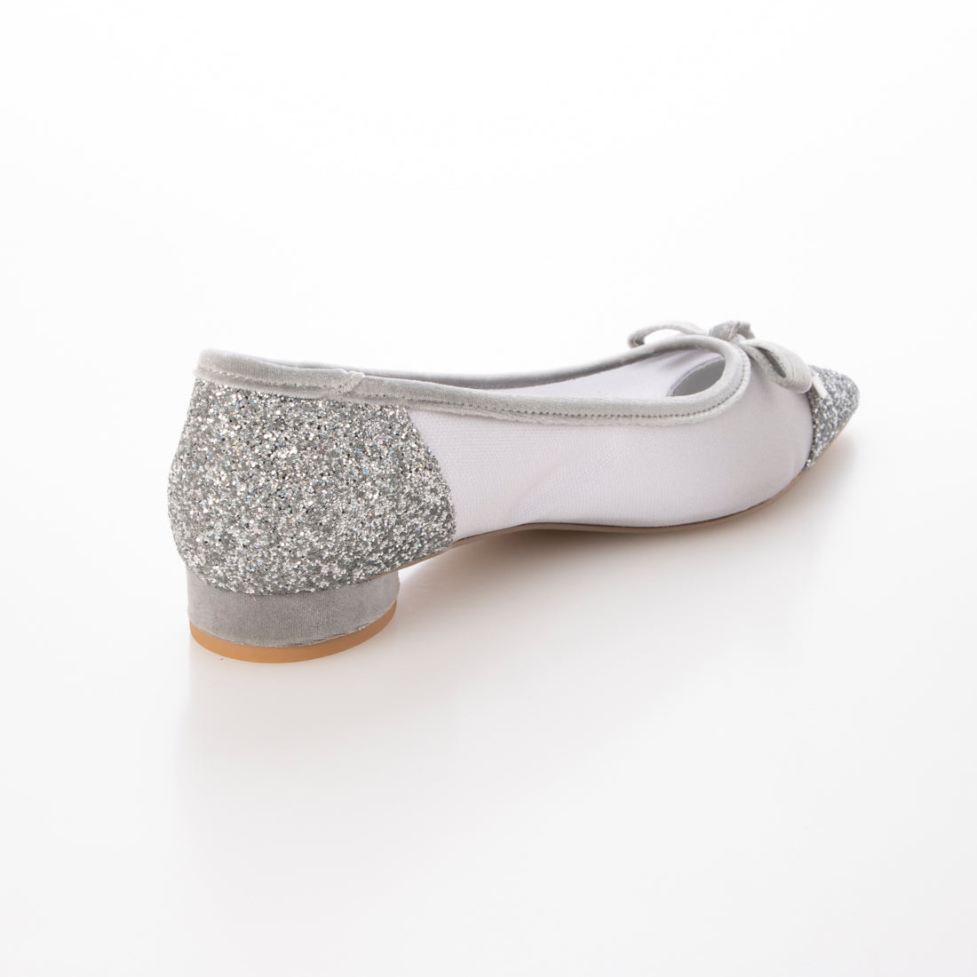 【EVOL/イーボル】 【ふかふか・軽量】シアー2cmバレエ IZ5818 (グレーコンビ) グレーコンビ