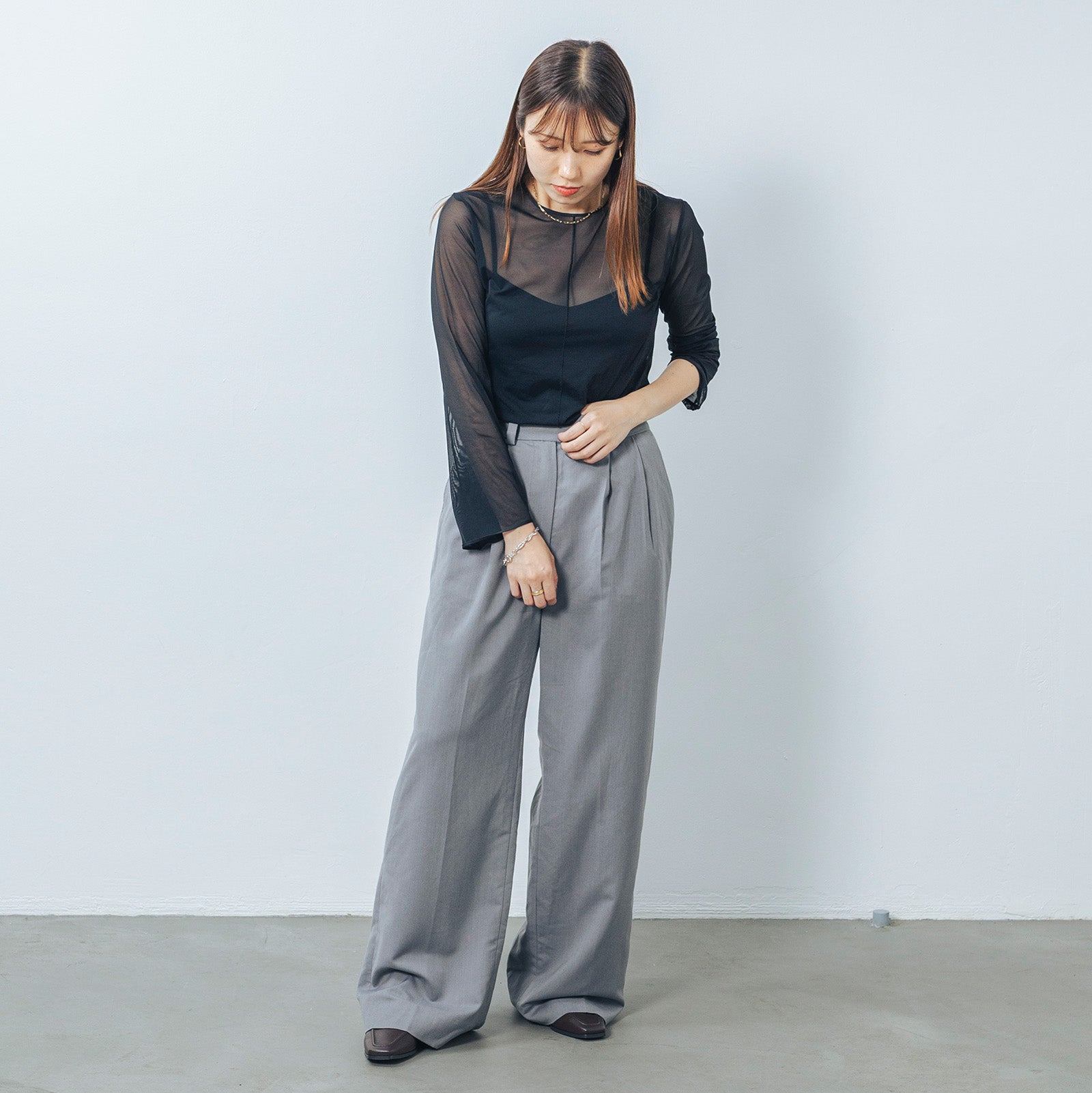 【EVOL/イーボル】 【ふかふか】スクエアビット2.5cmローファー IZ5853 (ブラウン) ブラウン