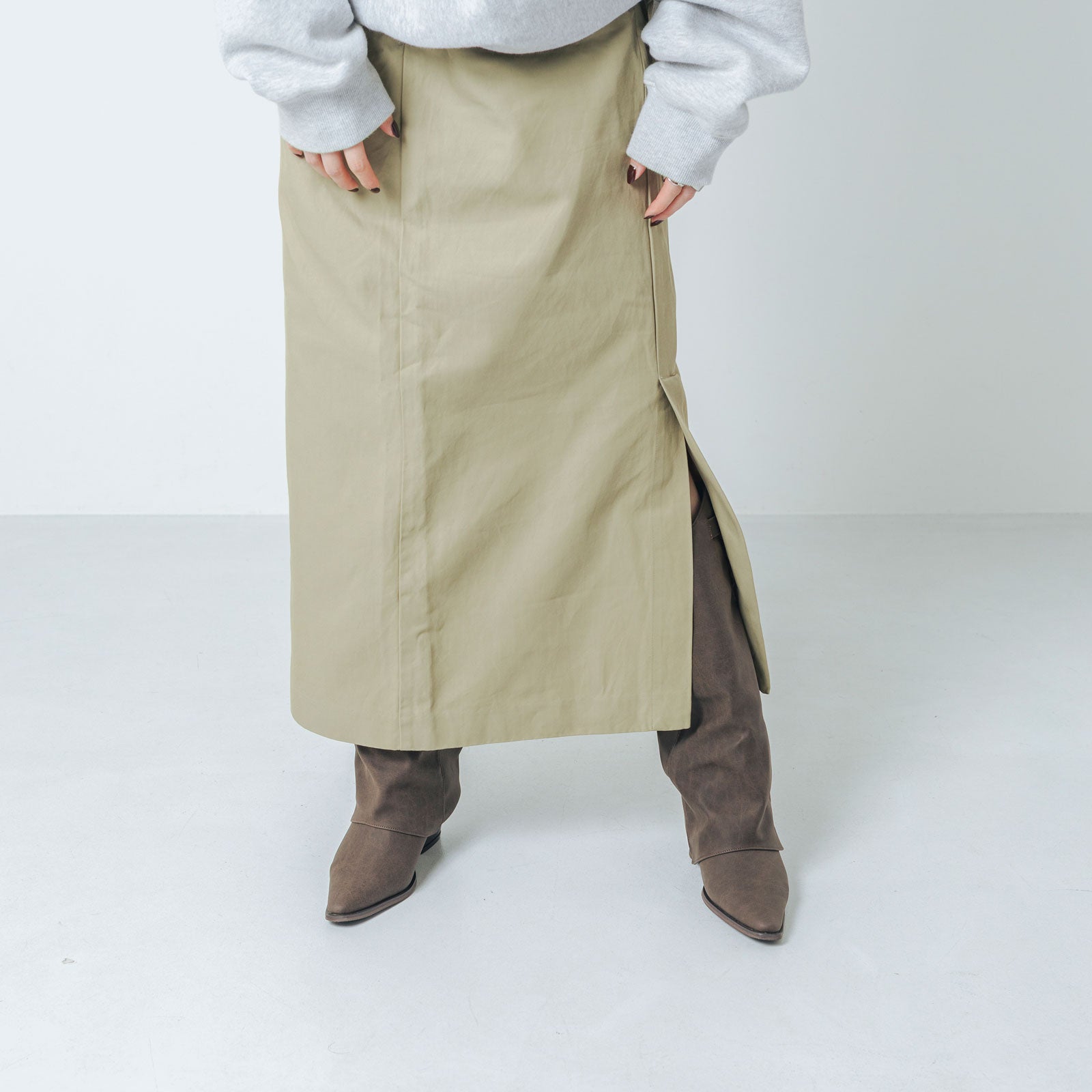 【EVOL/イーボル】 【S-LLサイズ展開・クッション入り】カバーウエスタンブーツ IZ5883 (ブラウン) ブラウン