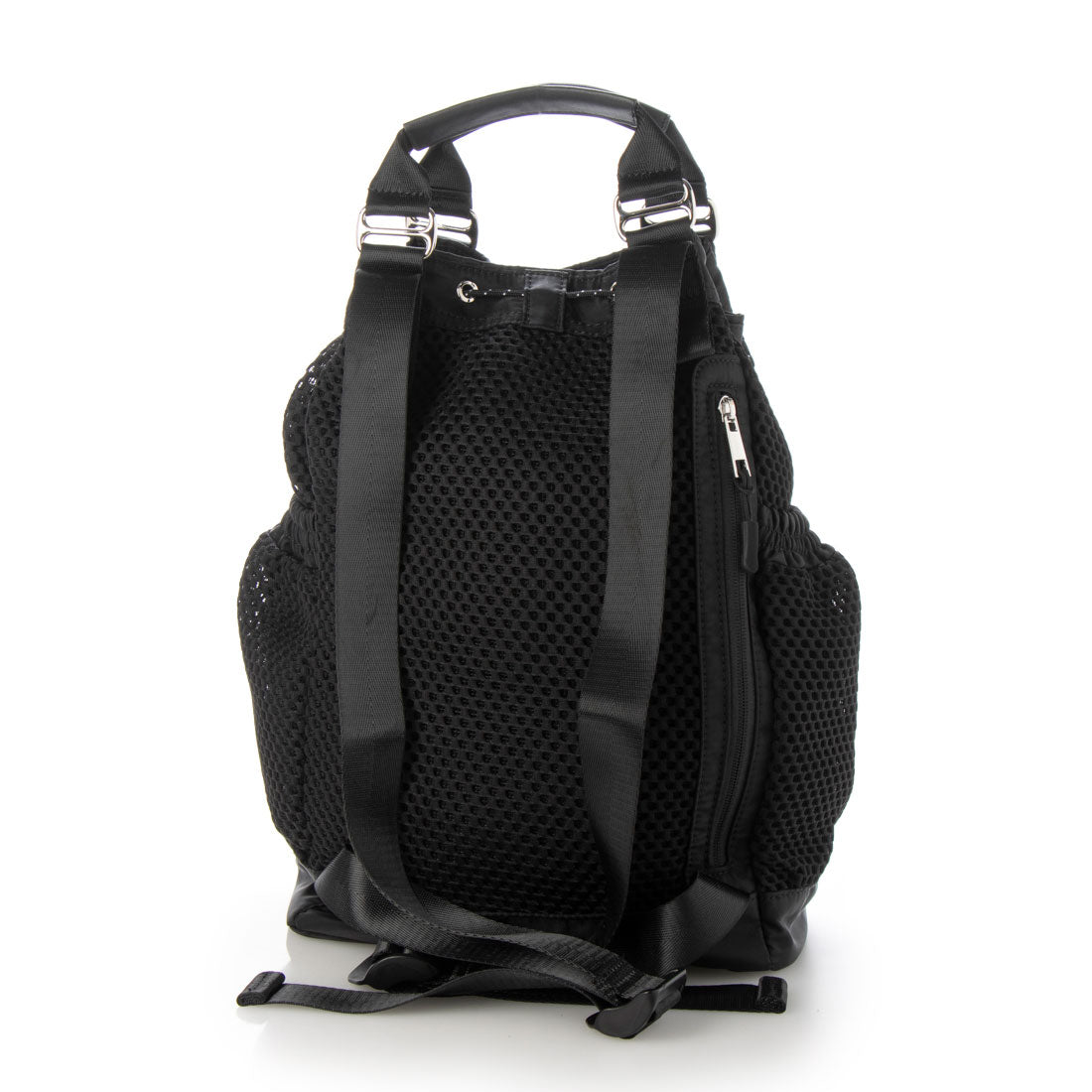 イグジスタンス EXISTENCE メッシュ素材スポーティバックパック (ブラック) ブラック