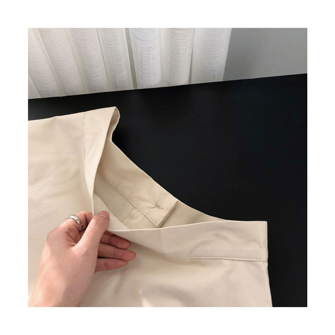 フォースメント Forcement Aラインコットンスカート