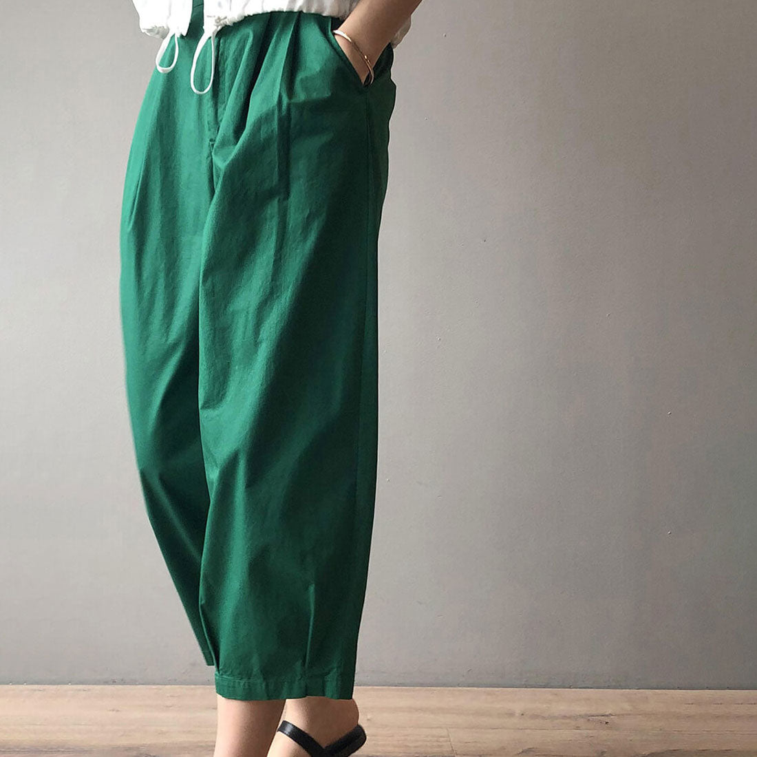 フォースメント Forcement 八分丈バナナパンツ