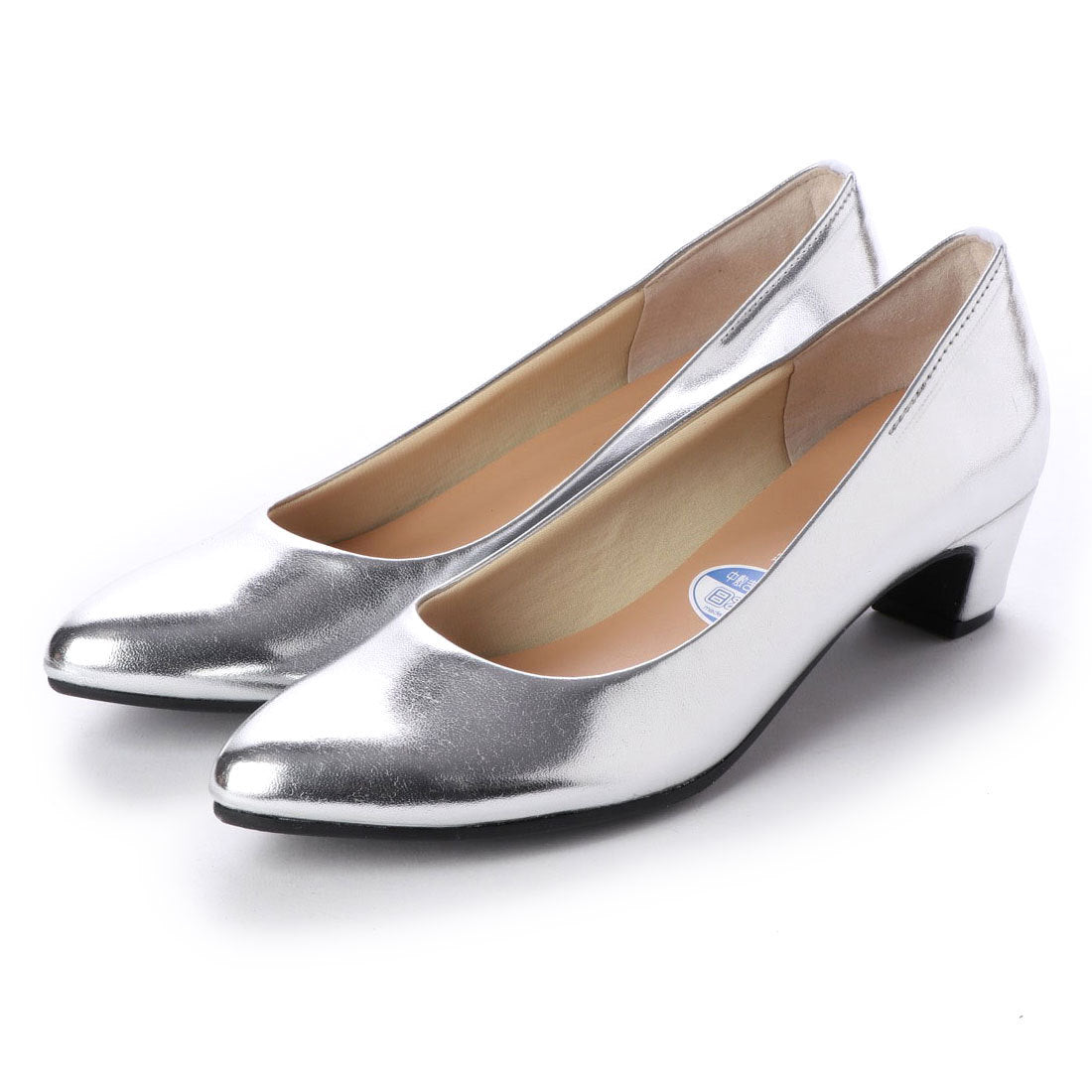 ファーストコンタクト First Contact 日本製パンプス ファーストコンタクト ミドルヒール4cm スムース フォーマル 黒