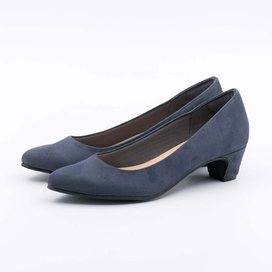 ファーストコンタクト First Contact 女士 包鞋 中底無臭鞋墊 可走路的高跟鞋 辦公室 工作 通勤 杏仁頭