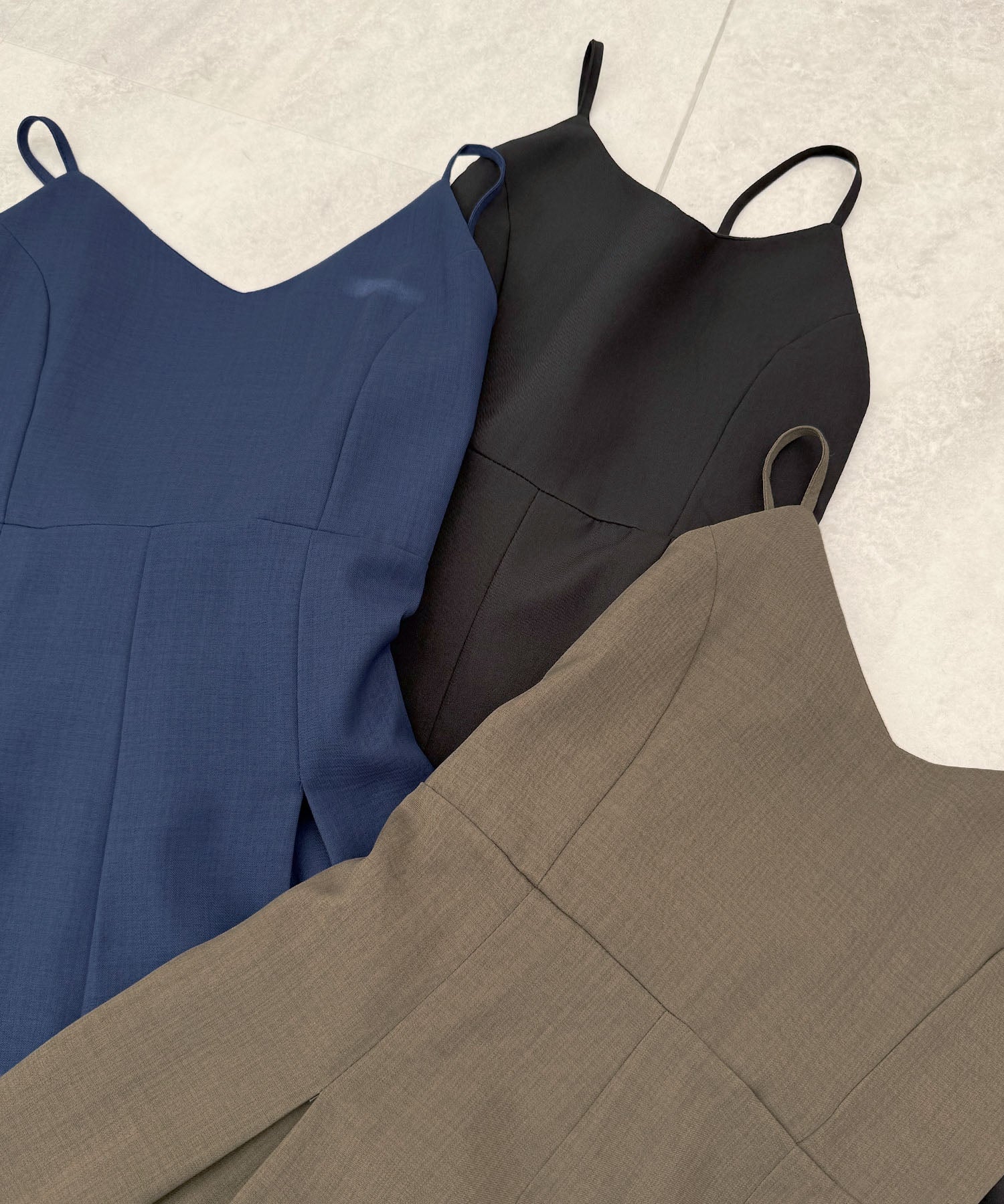 フューティアランド Futier Land バックリボンキャミワイドオールインワン (ベージュ) ベージュ