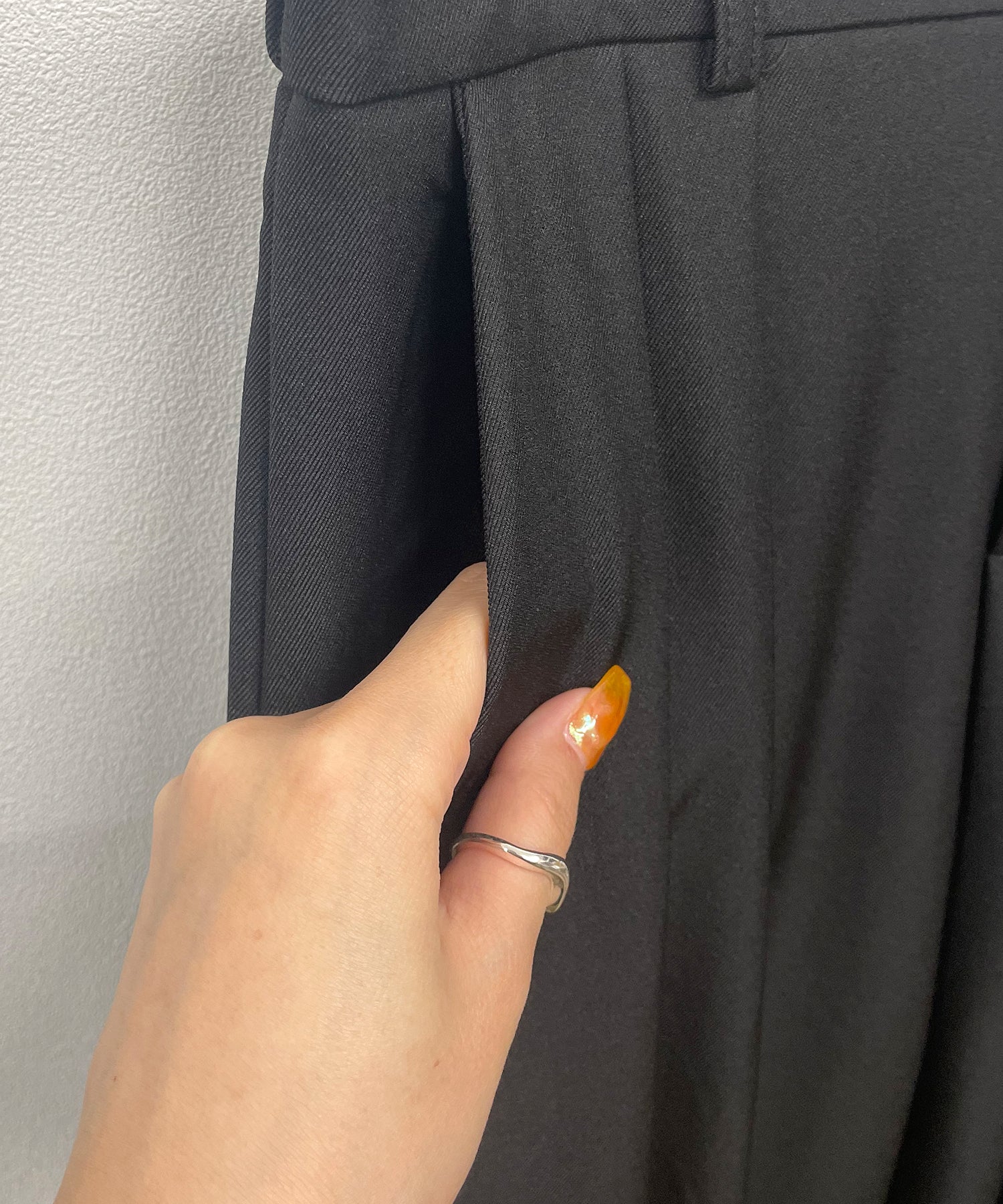 フューティアランド Futier Land ツータックワイドストレートスラックス (ベージュ) ベージュ