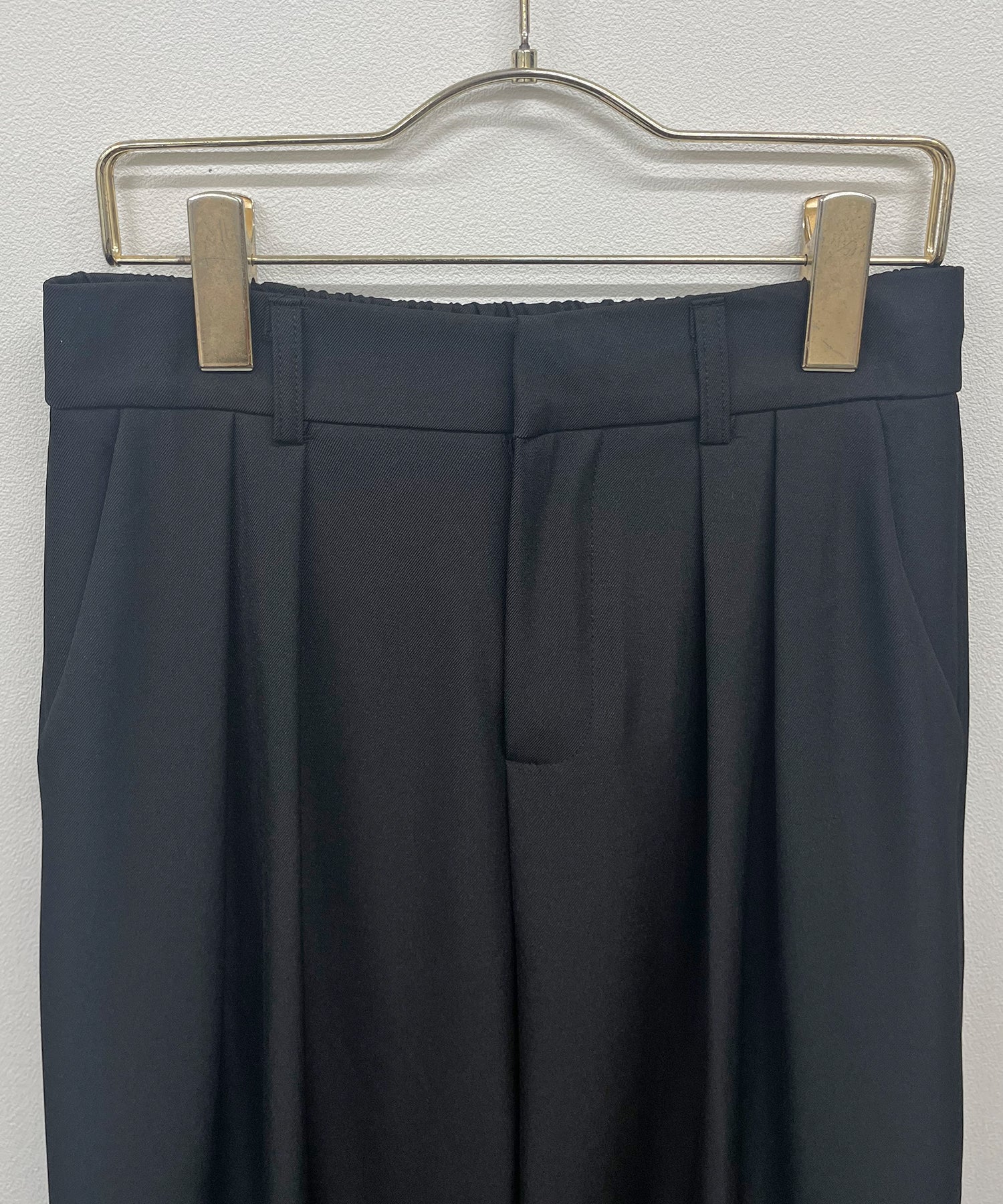 フューティアランド Futier Land ツータックワイドストレートスラックス (ベージュ) ベージュ