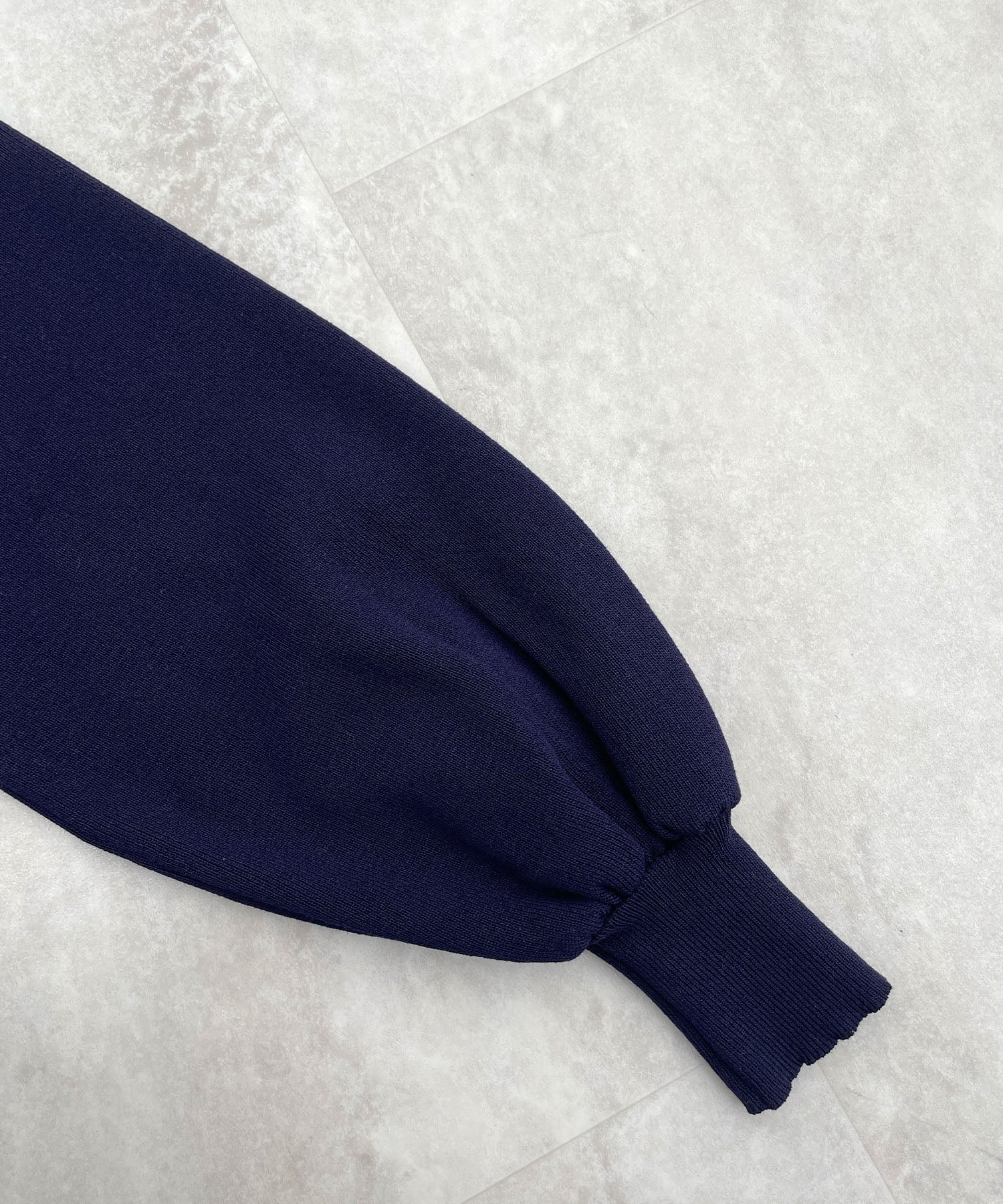 フューティアランド Futier Land ペプラムニットカーディガン (ライトグレー) ライトグレー