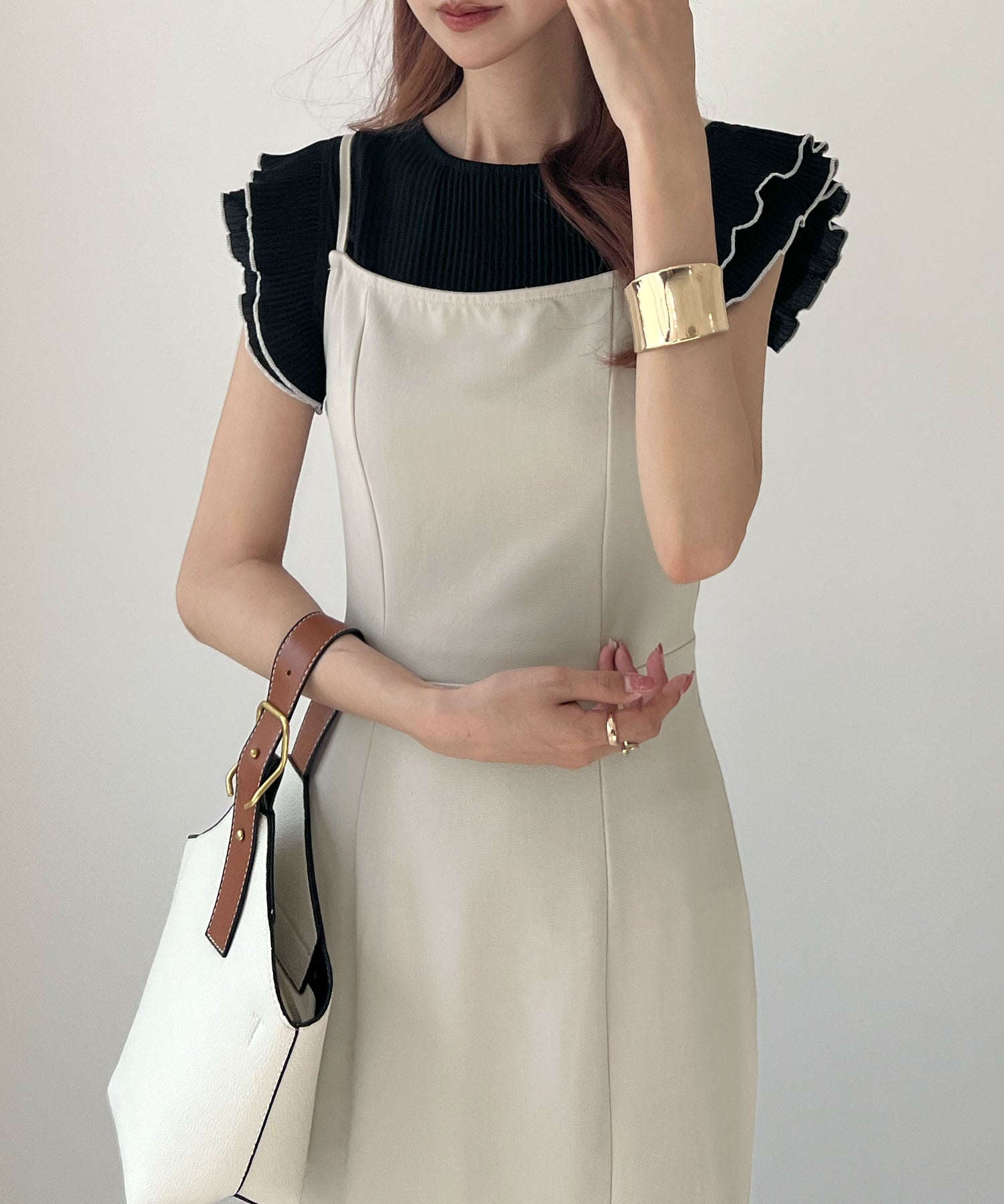 フューティアランド Futier Land マーメイドキャミワンピース (アイボリー) アイボリー