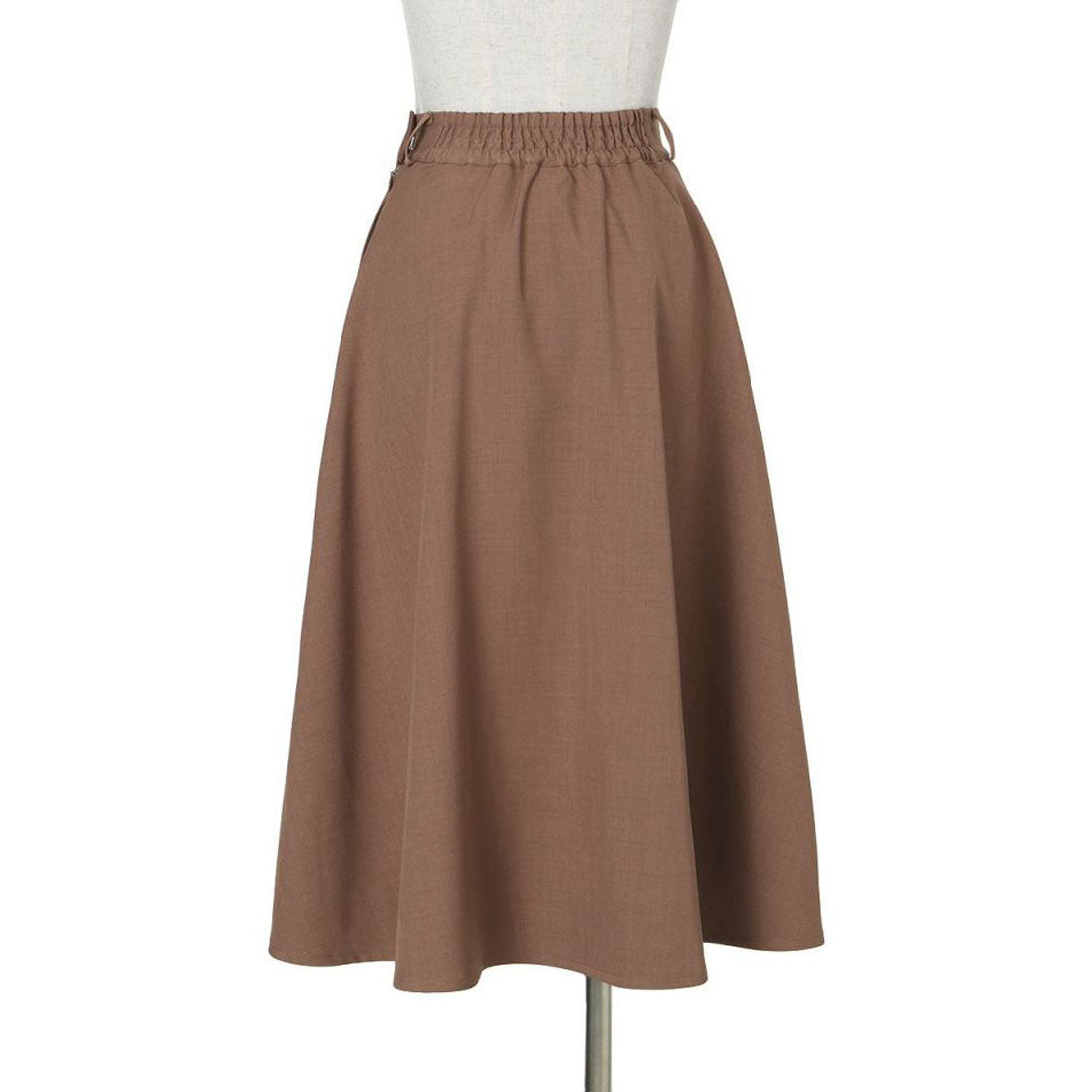 フィント F i.n.t 釦使いパフスリーブジャケットセットアップ (BROWN) BROWN