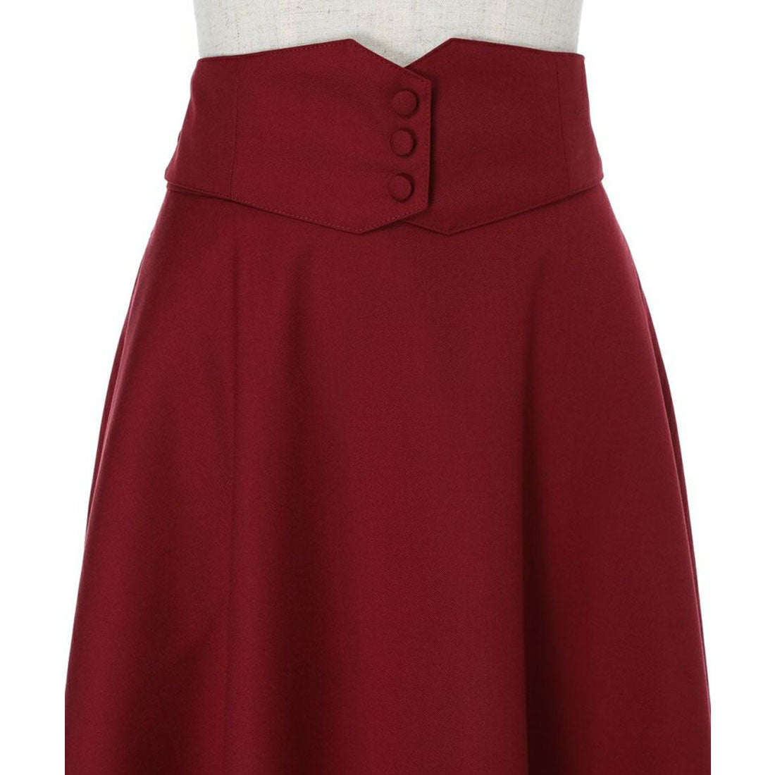 フィント F i.n.t 【サイズ展開あり】コルセットベルト2wayフレアースカート (GREEN) GREEN