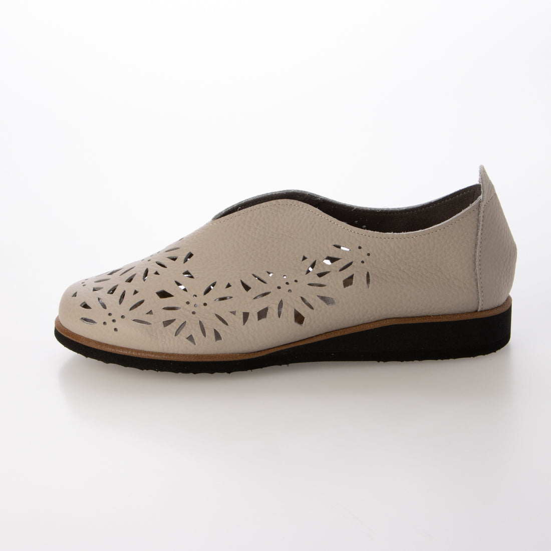 フィグリーノ Figurino パンチングシューズ (クリームグレー) クリームグレー