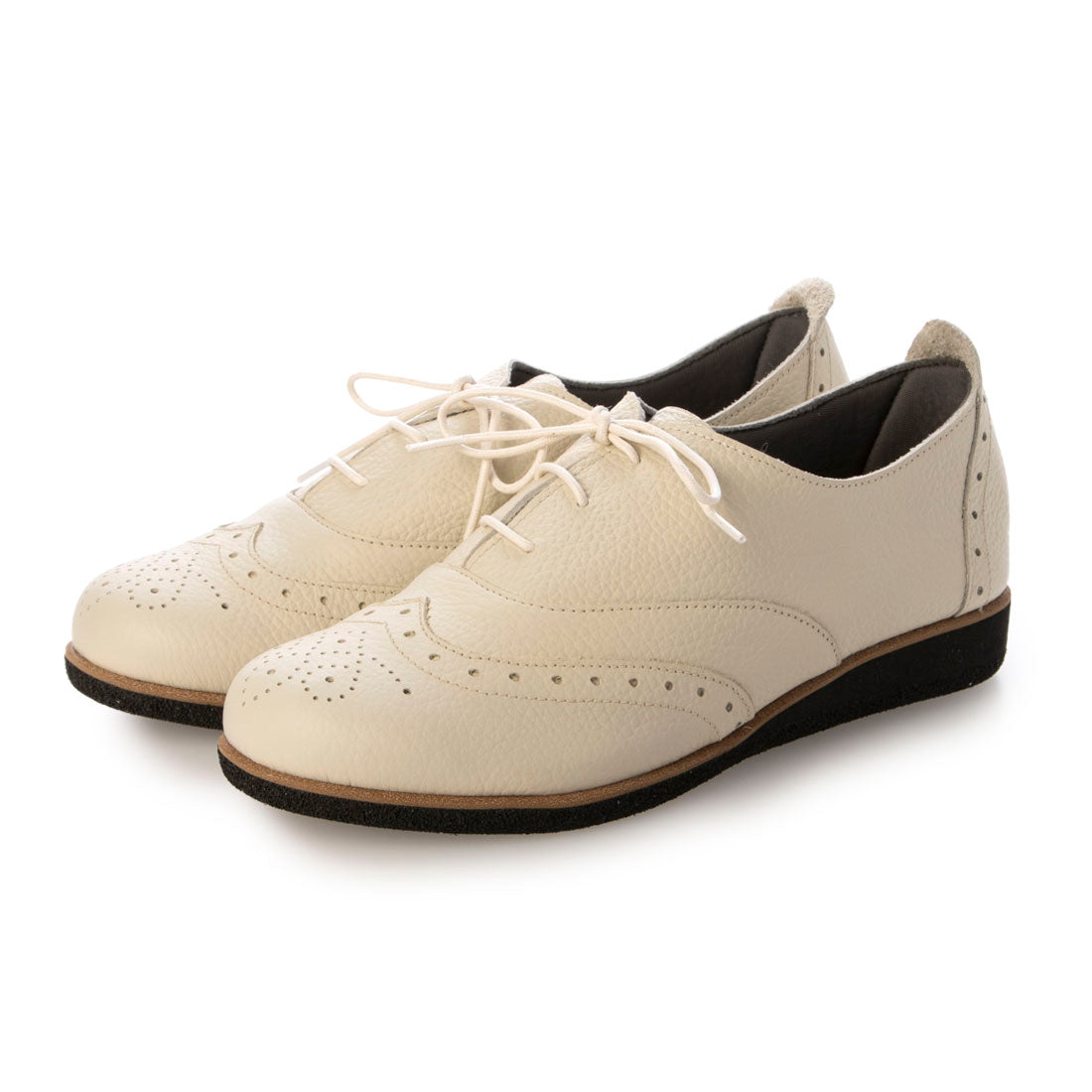 フィグリーノ Figurino メダリオンシューズ (ライトベージュ) ライトベージュ