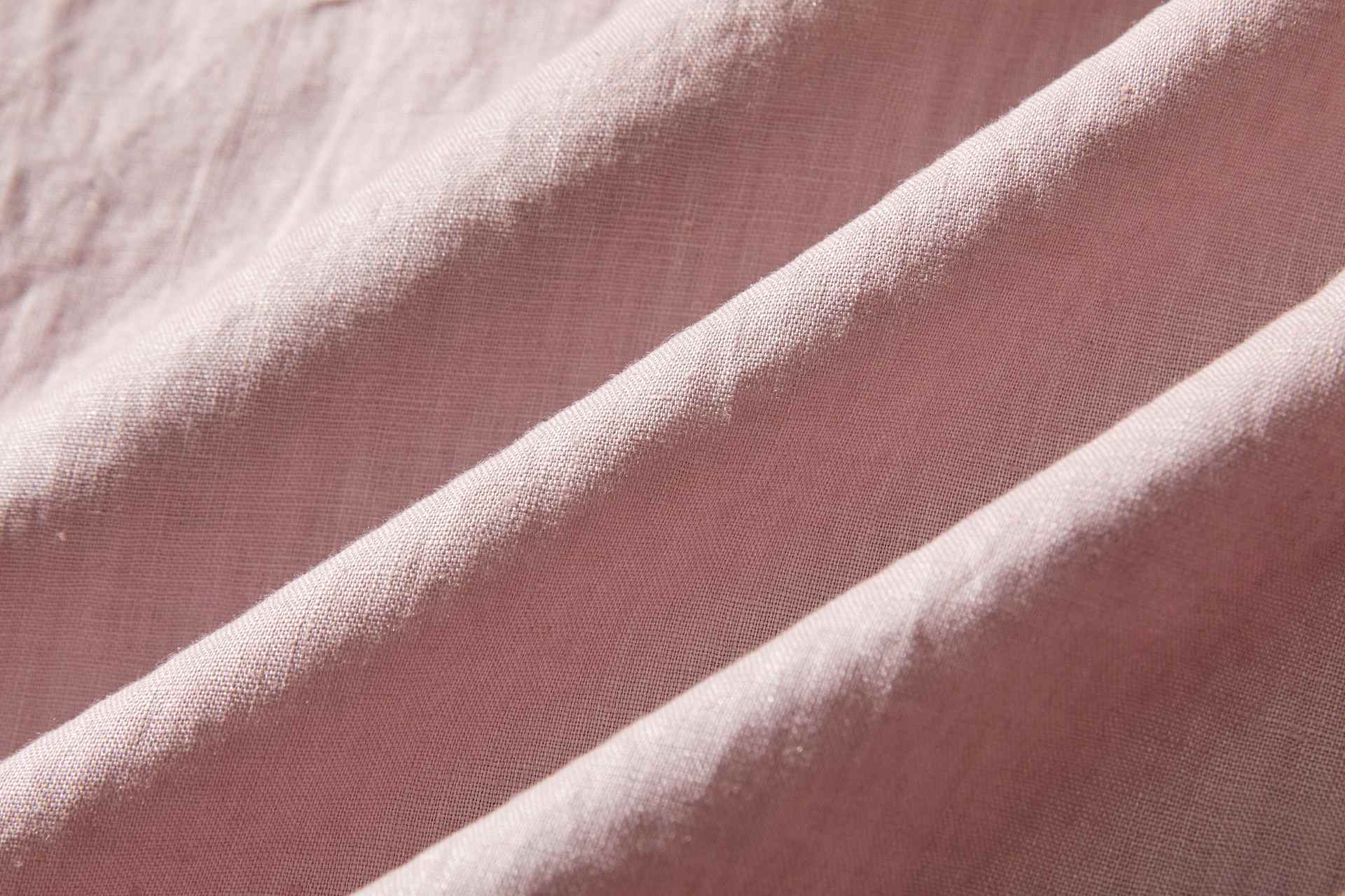 フォーリン アンド コー fall-in&co 大人の抜け感と可愛さ叶えるリネン ブラウス 日除けにも活躍可能 リネン100% 薄藤色 230503-1 (薄藤色) 薄藤色