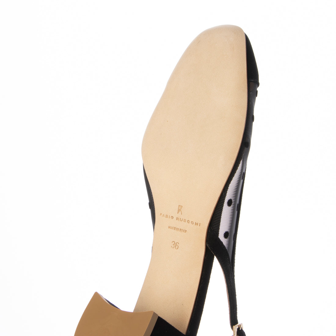 ファビオルスコーニ FABIO RUSCONI サンダル (ブラック) ブラック