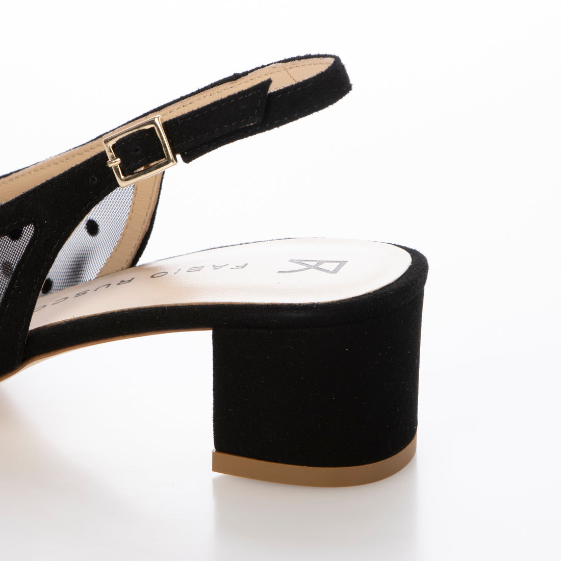 ファビオルスコーニ FABIO RUSCONI サンダル (ブラック) ブラック