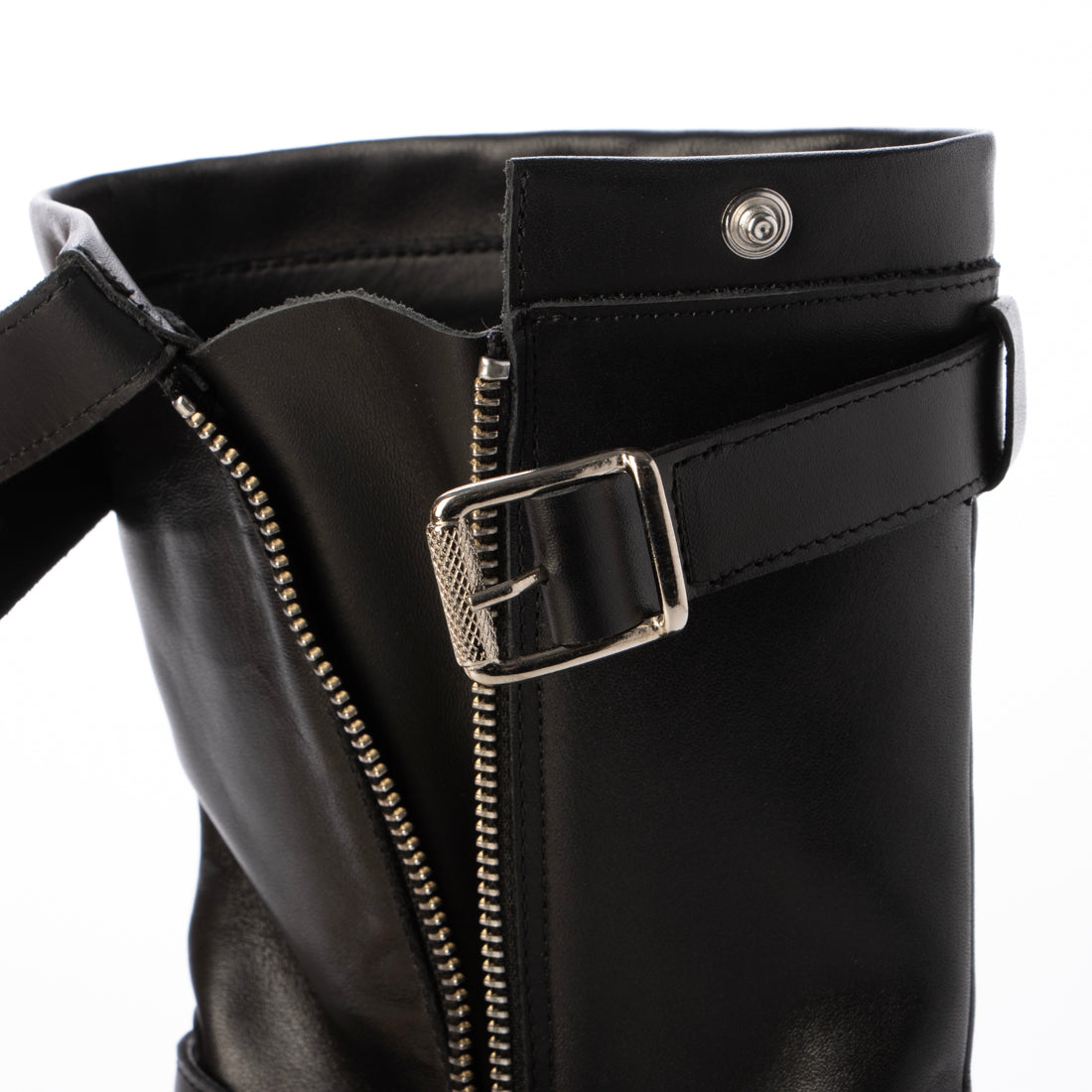 ファビオルスコーニ FABIO RUSCONI ショートブーツ (ブラック) ブラック