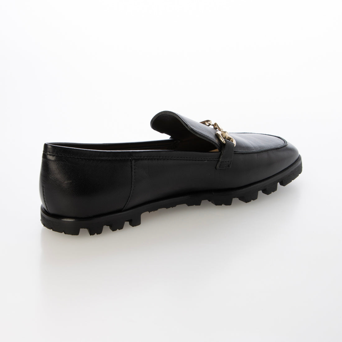 ファビオルスコーニ FABIO RUSCONI スクエアトウビットローファー (ブラック) ブラック