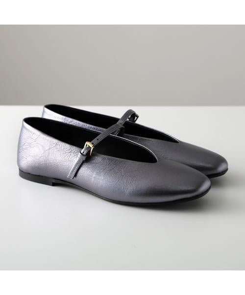 ファビオルスコーニ FABIO RUSCONI FABIO RUSCONI メリージェーン 3209 パンプス フラット (ACCIAIO/ダークシルバー) ACCIAIO/ダークシルバー