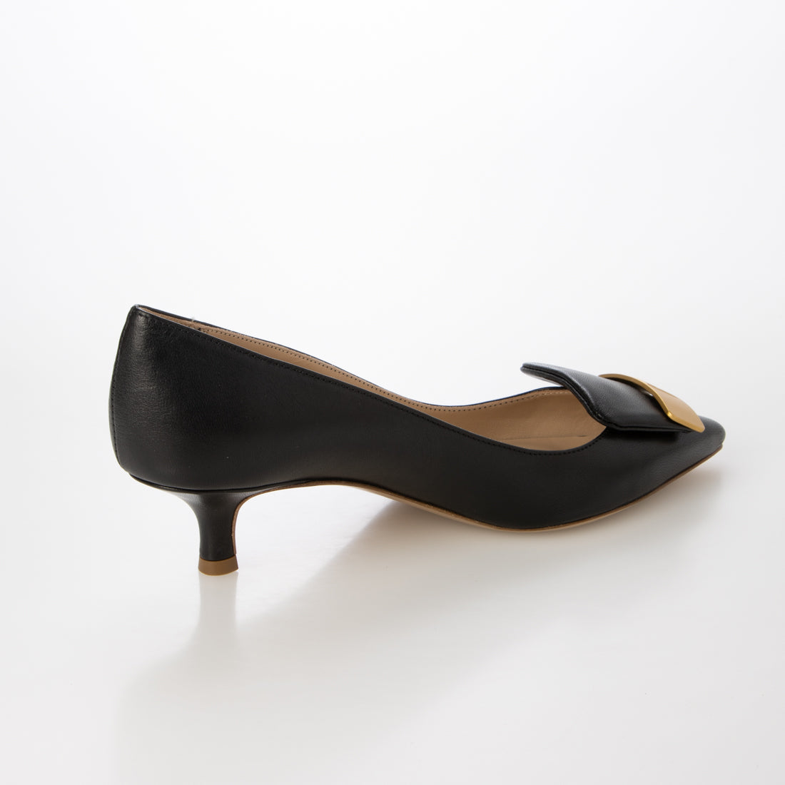 ファビオルスコーニ FABIO RUSCONI ヒールパンプス (ブラック) ブラック