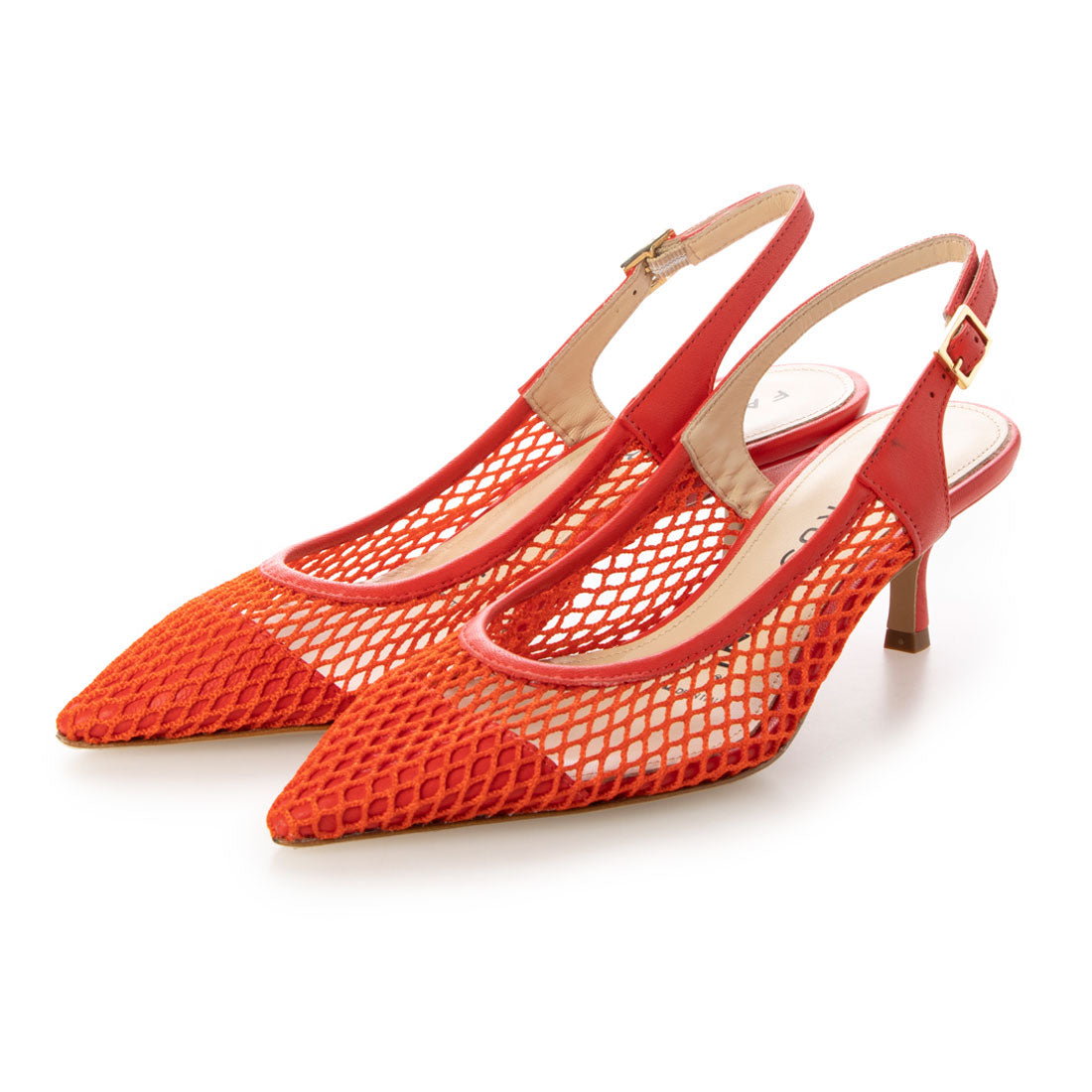 FABIO RUSCONI Back band net pumps