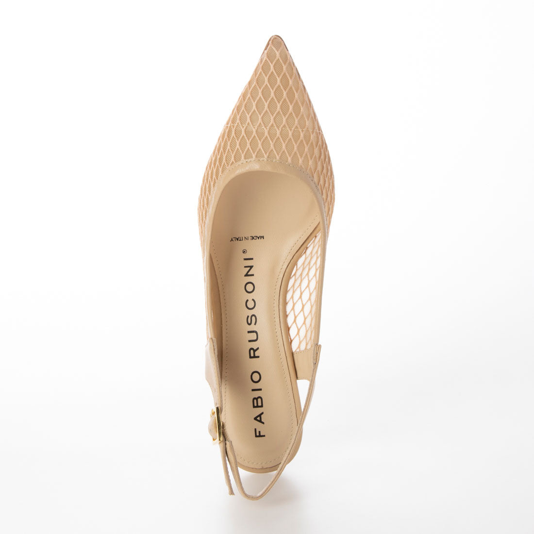 ファビオルスコーニ FABIO RUSCONI チュールネットレイヤードバックバンド