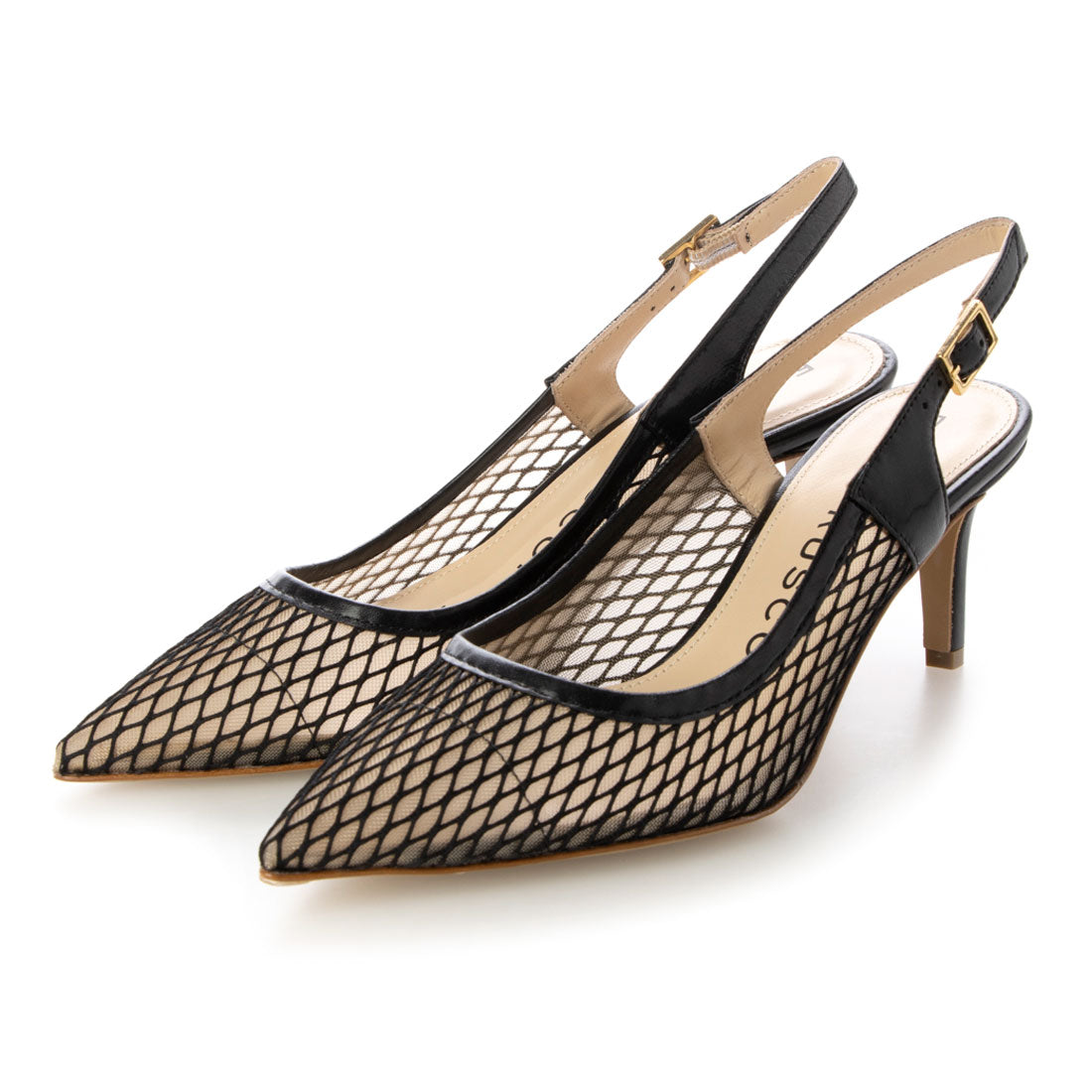 ファビオルスコーニ FABIO RUSCONI チュールネットレイヤードバックバンド