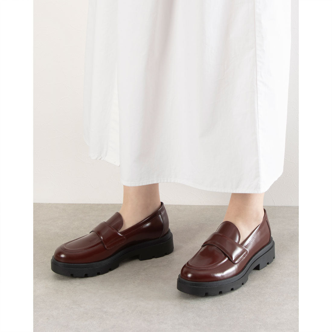 FABIO RUSCONI Thick-soled Coin Loafers