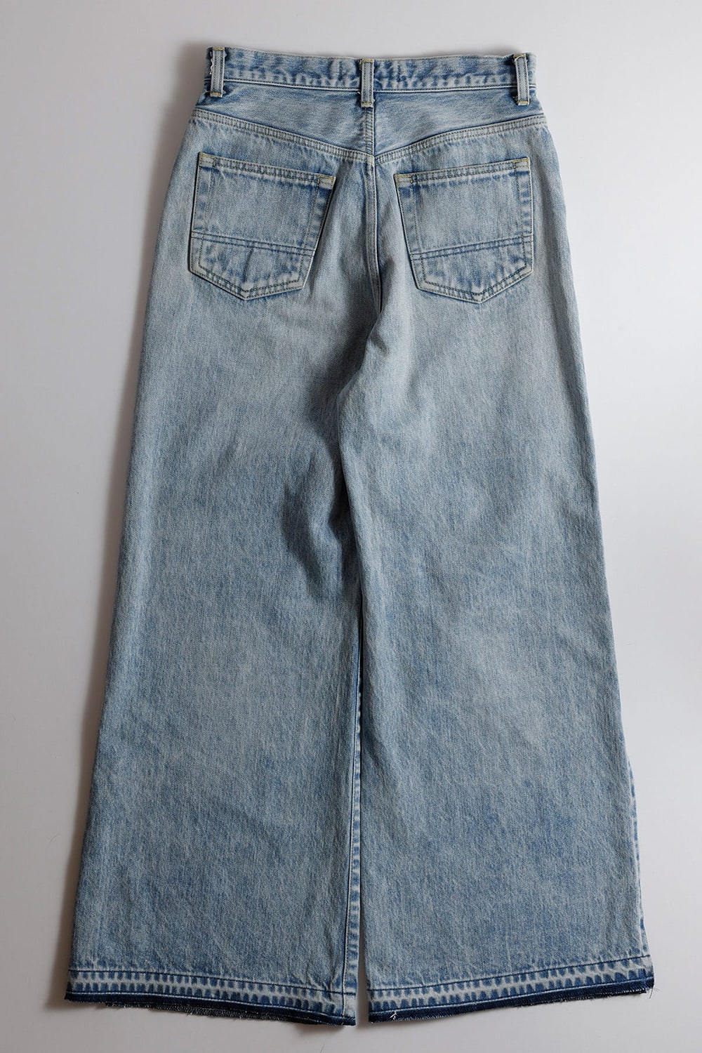 ファンダメンタル FDMTL WOMENS FIT FLARE DENIM LIGHT WASH (Indigo) Indigo