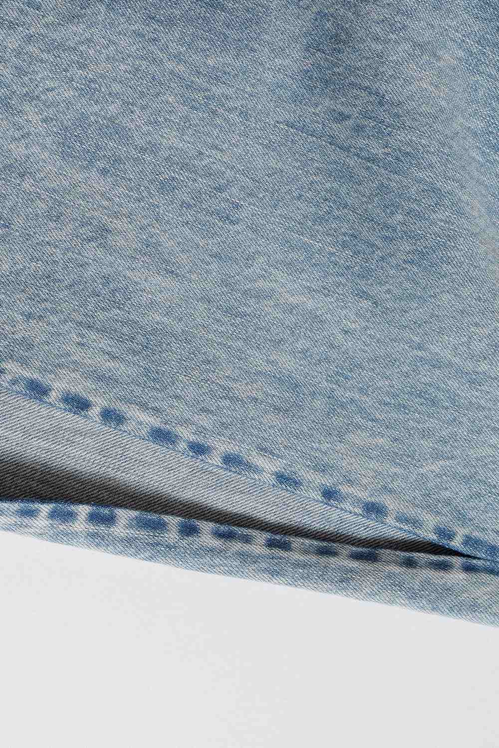 ファンダメンタル FDMTL WOMENS FIT FLARE DENIM LIGHT WASH (Indigo) Indigo