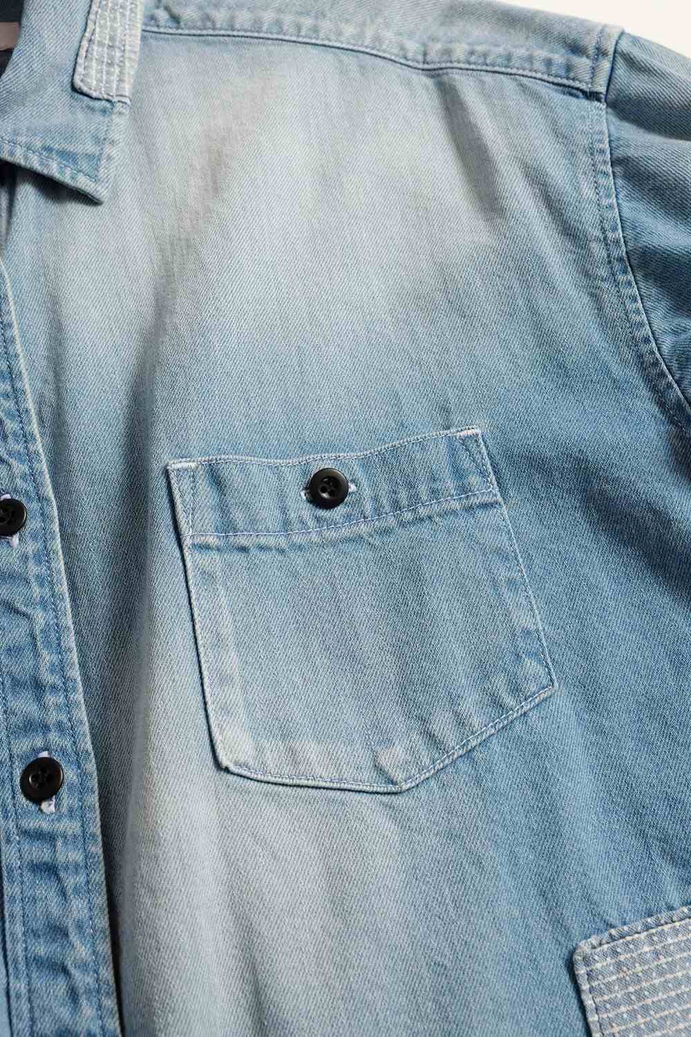 ファンダメンタル FDMTL WOMENS FIT DENIM SHIRT 3YR WASH (Indigo) Indigo