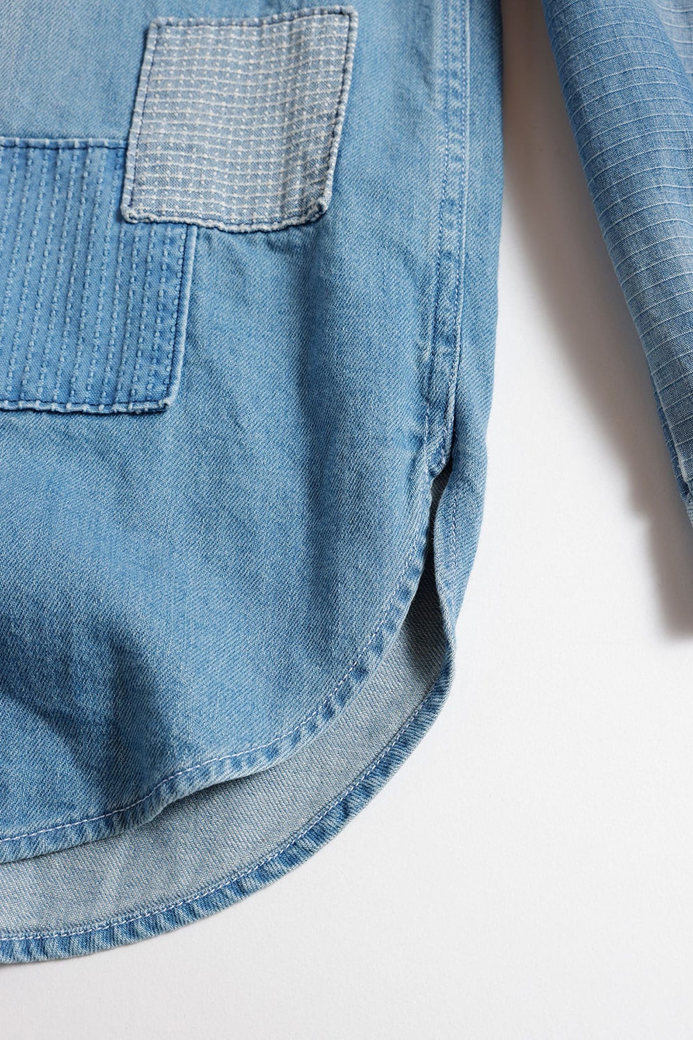 ファンダメンタル FDMTL WOMENS FIT DENIM SHIRT 3YR WASH (Indigo) Indigo