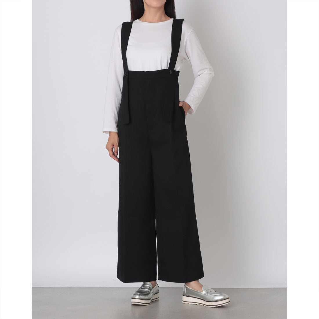 【セール】feepur サスペンダーハイウエストパンツ feepur パンツ サスペンダーハイウエストパンツ レディース