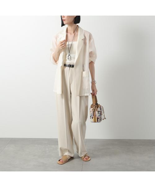 フェンディ FENDI FENDI KIDS サンダル JMR443 AHGY ズッカ柄 クロスベルト (F1JGR/BLU+BLU) F1JGR/BLU+BLU