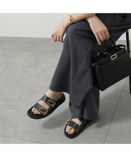 フェンディ FENDI FENDI スライドサンダル フィール 8X8326 NA7 (F0QA1/NERO/ブラック) F0QA1/NERO/ブラック