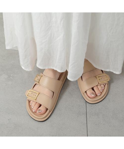 フェンディ FENDI FENDI スライドサンダル フィール 8X8326 NA7 (F0QA1/NERO/ブラック) F0QA1/NERO/ブラック