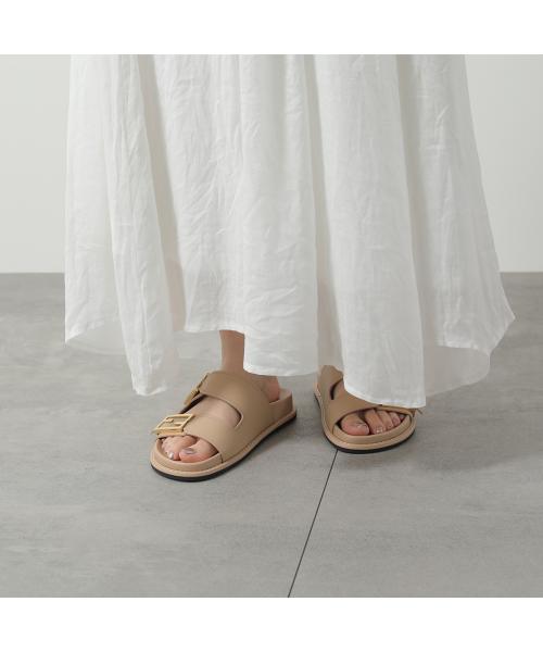 フェンディ FENDI FENDI スライドサンダル フィール 8X8326 NA7 (F0QA1/NERO/ブラック) F0QA1/NERO/ブラック