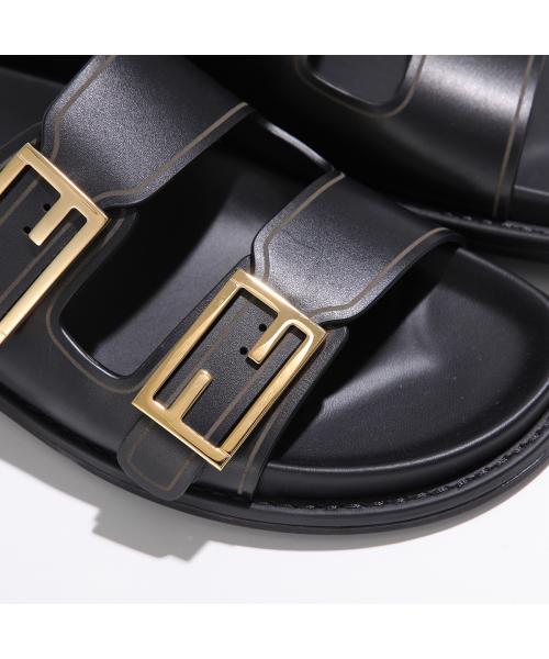 フェンディ FENDI FENDI スライドサンダル フィール 8X8326 NA7 (F0QA1/NERO/ブラック) F0QA1/NERO/ブラック