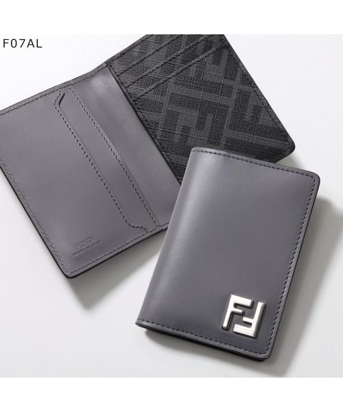 フェンディ FENDI FENDI カードケース 7M0349 AFF2 FFロゴ パスケース (F1M6E/SAND+TBMR) F1M6E/SAND+TBMR