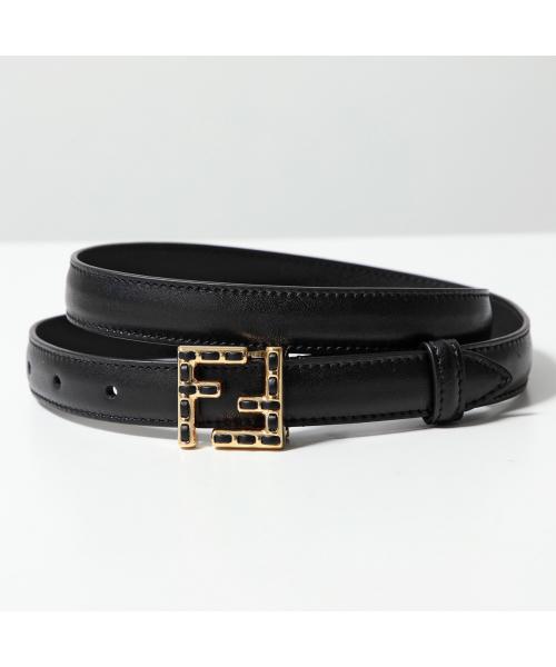 FENDI FFベルト 8C0648 ASUP レザー フェンディ FENDI FENDI FFベルト 8C0648 ASUP レザー