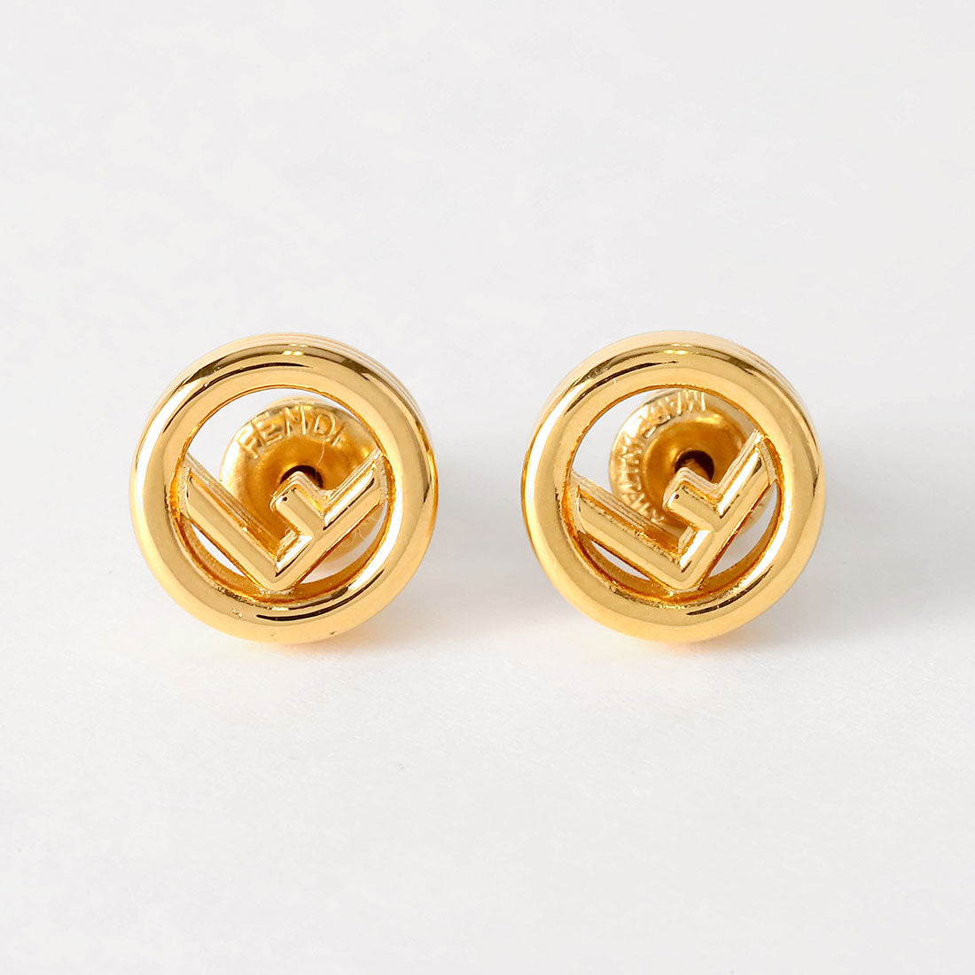 Fendi FENDI earrings F is Fendi stud earrings 8AK989 B08 F0CFK soft go