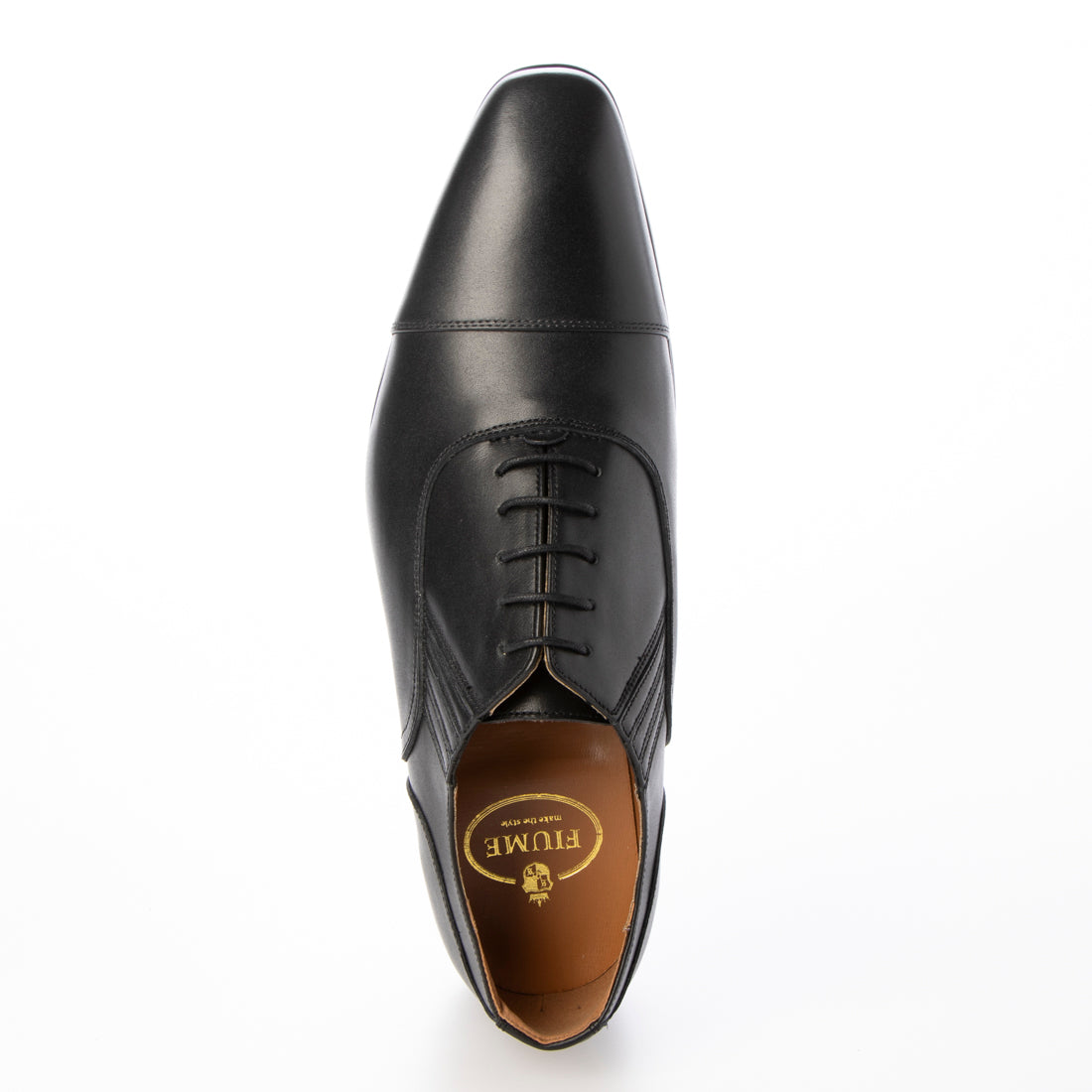 フィウーメ FIUME サイドエラスティックストレートチップシューズ