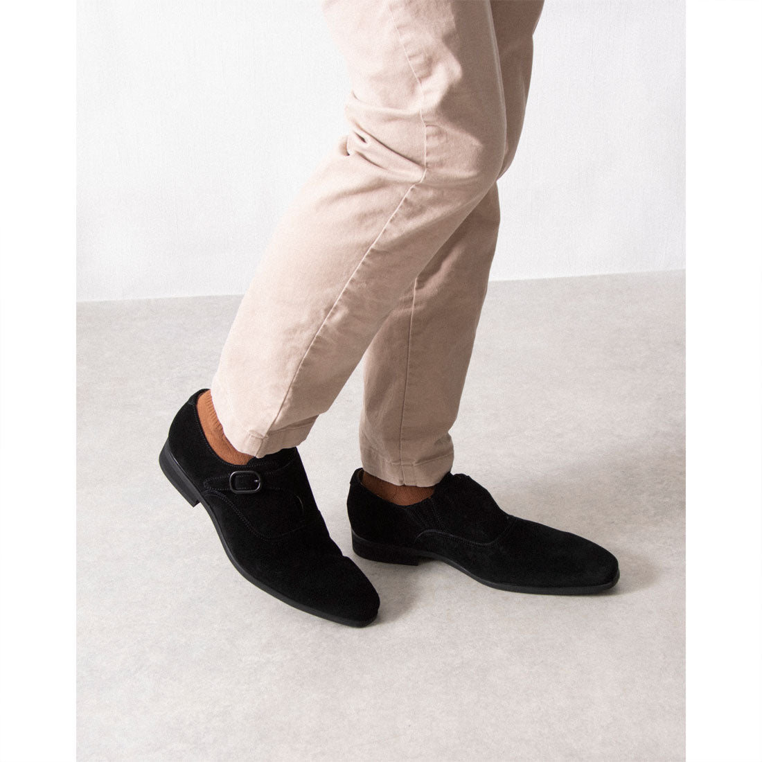 フィウーメ FIUME モンクストラップシューズ