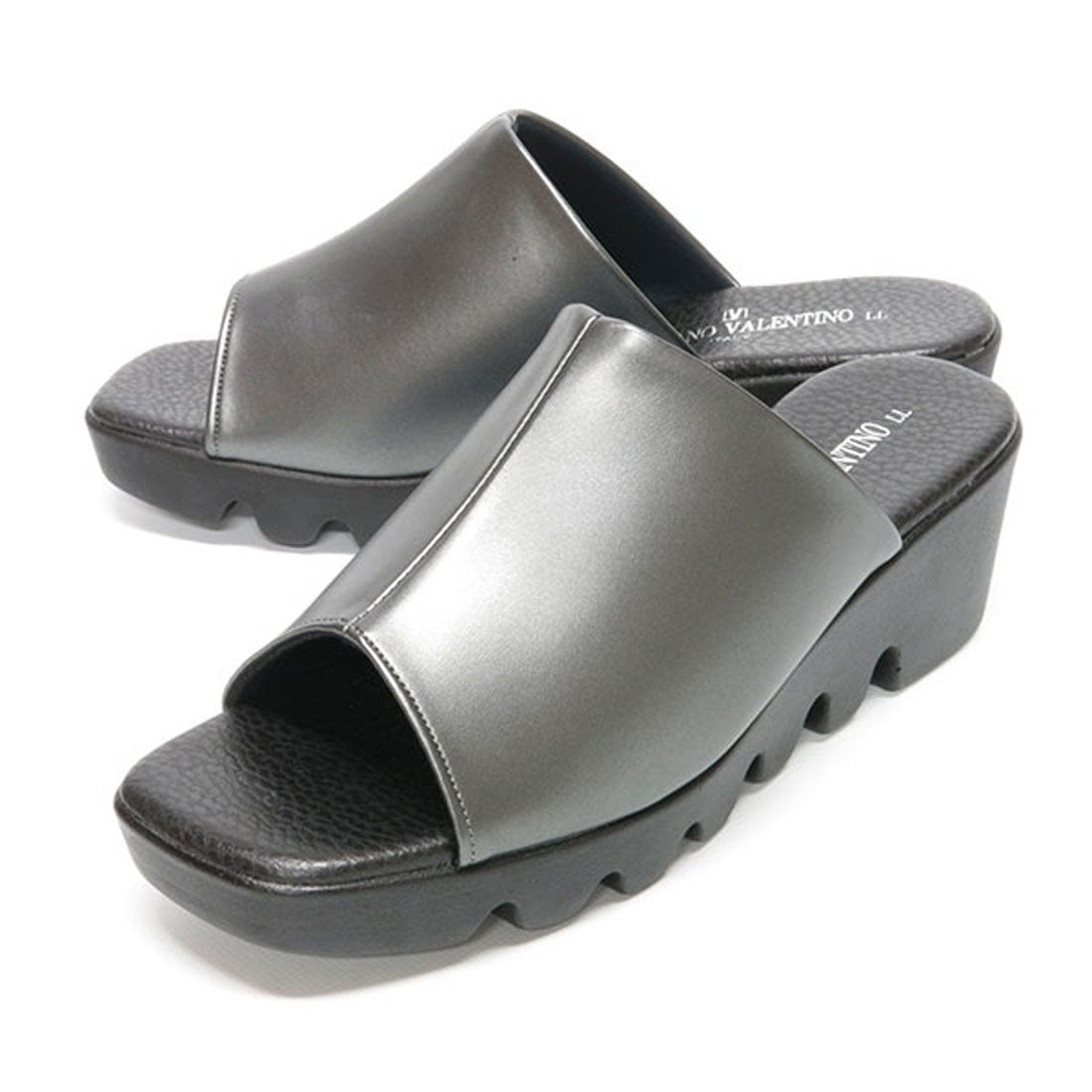 FIRST CONTACT Women's Sandals, Office, Indoor, Office, Work, Made in Japan, Wedge Sole, Stable, Hep, Thick Sole