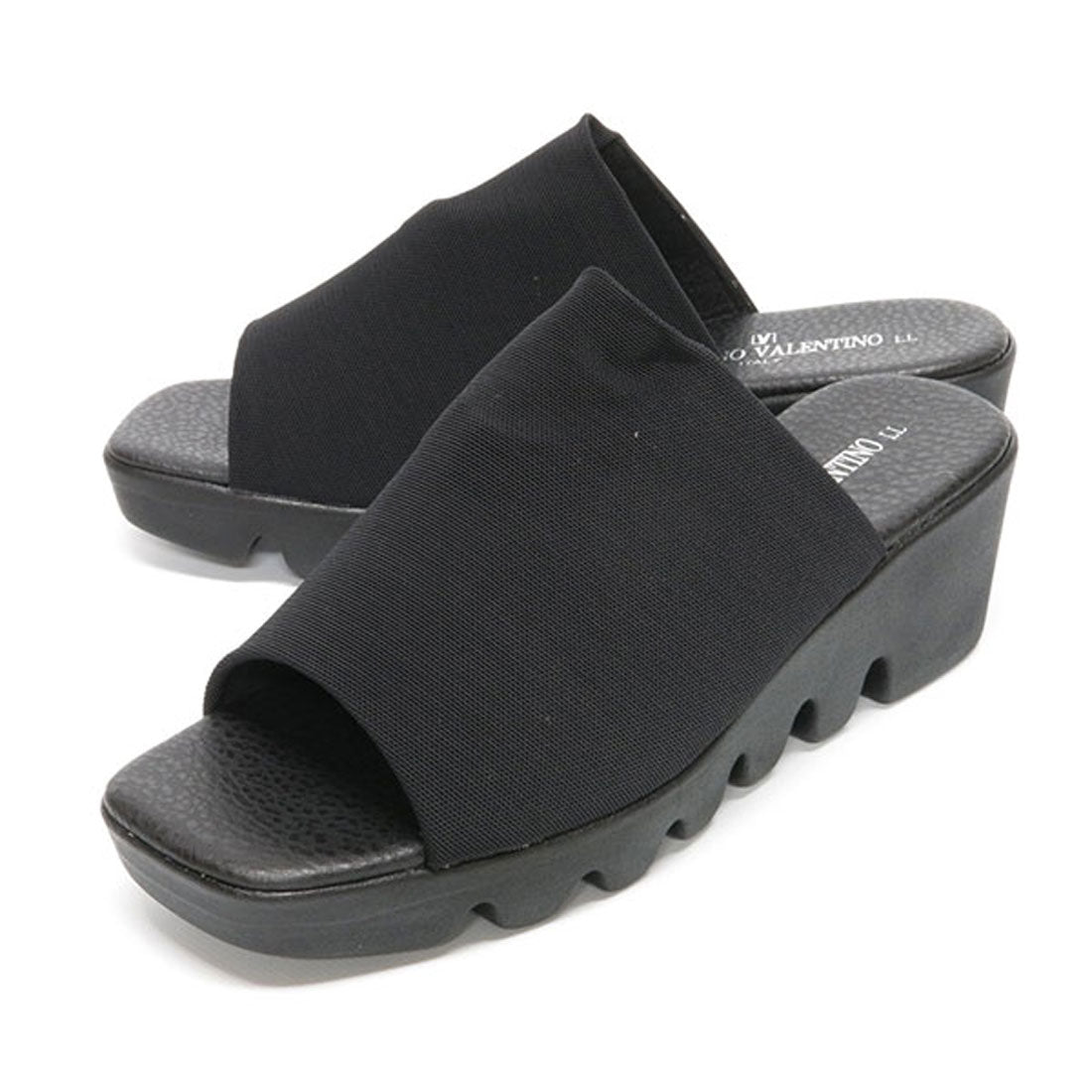 FIRST CONTACT Women's Sandals, Office, Indoor, Office, Work, Made in Japan, Wedge Sole, Stable, Hep, Thick Sole